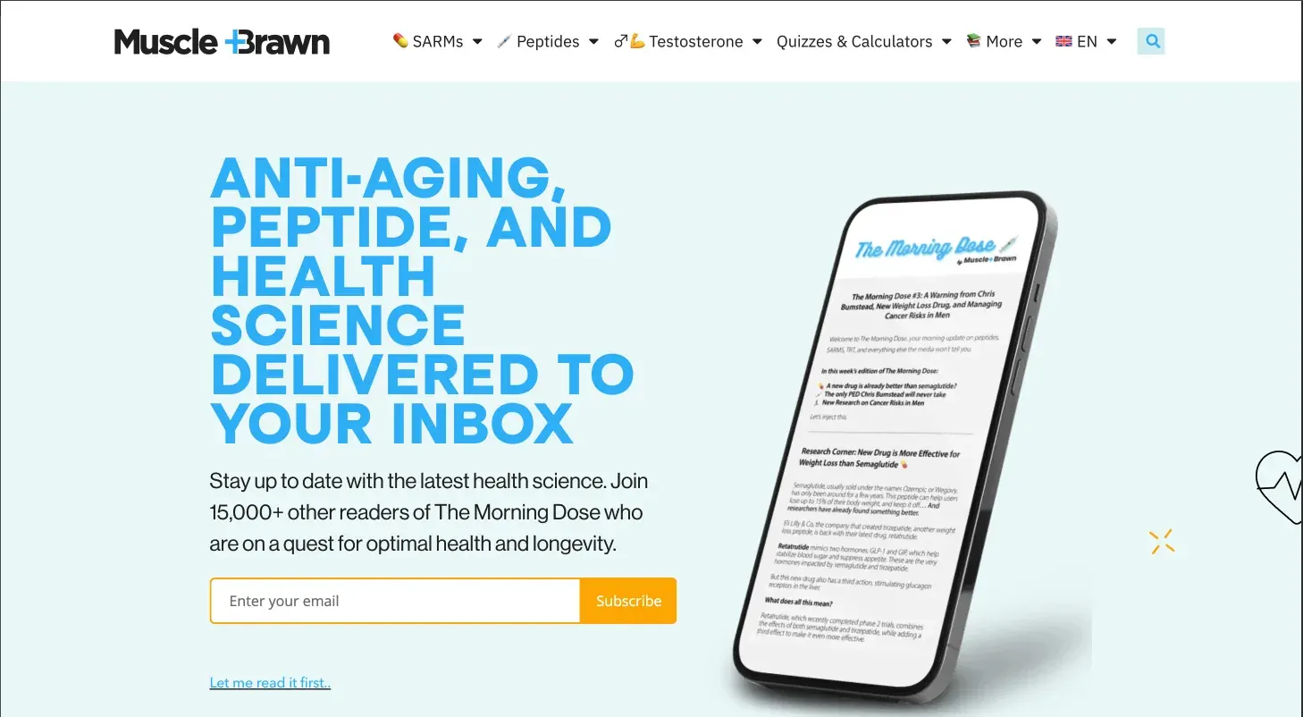 Muscle+Brawn homepage
